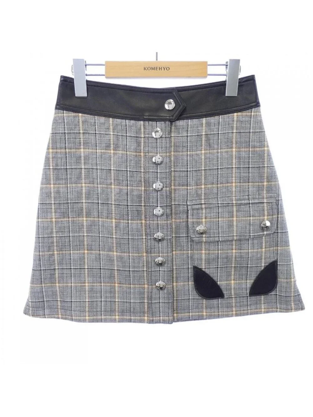 Louis Vuitton Skirt Gray